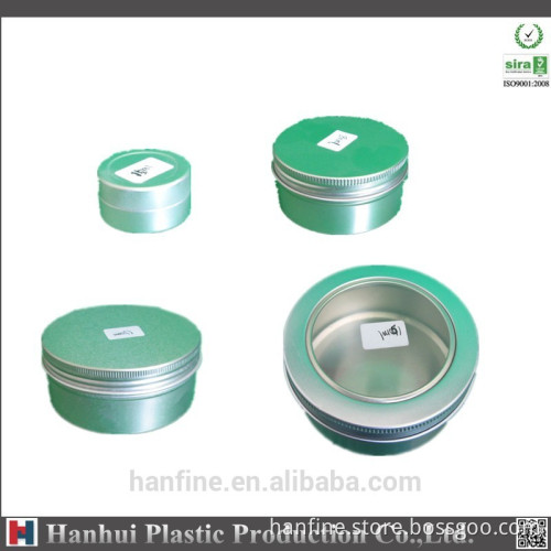 Hanhui aluminum jar for cosmetics/OEM is welcome